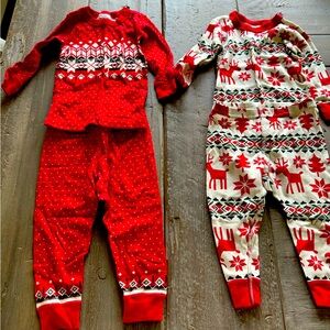 Hanna Andersson Holiday PJs Bundle- Size 18-24M- GUC